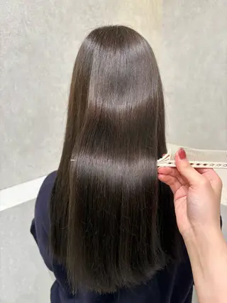 ロング 美髪縮毛矯正/ ケアカラー🍓KAEのヘアスタイル