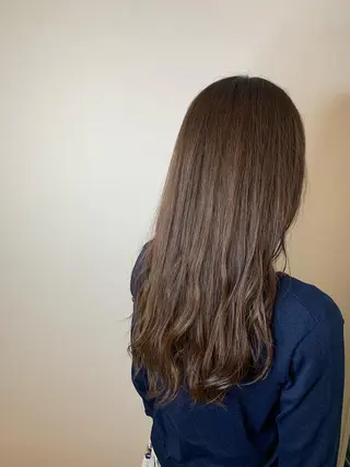 セミロング カラー 中島 直哉のヘアスタイル