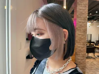 ミディアム SALOWIN心斎橋Suite店所属・洗っても取れない 髪質改善|OJIROのヘアスタイル