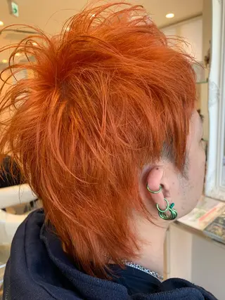 ショート メンズ 鈴木 華枝のヘアスタイル