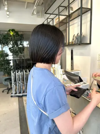 ショート 津葉井 麗奈のヘアスタイル