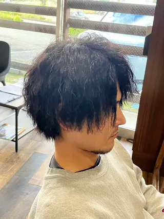 パーマ 平川 かなこのヘアスタイル