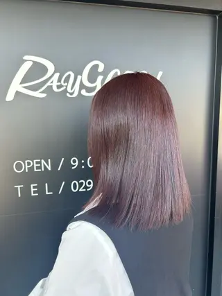 ミディアム RAYGLOW by HEADLIGHT ひたちなか店所属・ナチュラル/ボブ/ レイヤー/後藤健吾のヘアスタイル