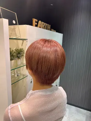 ショート カラー 堀江 優妃のヘアスタイル