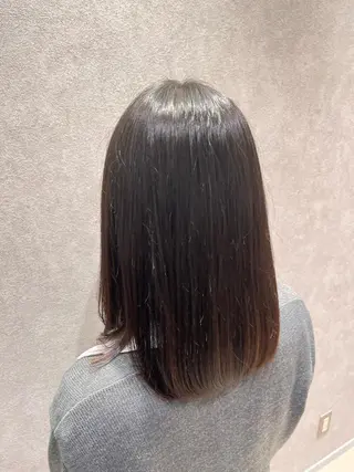 ミディアム 巖本 真希のヘアスタイル