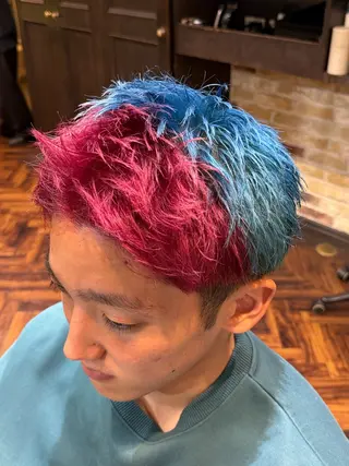 ショート Monan 新宿所属・ケイジ✨透明感 /艶カラー✨のヘアスタイル