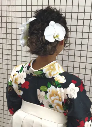 セミロング ヘアアレンジ あんざき みわのその他イメージ