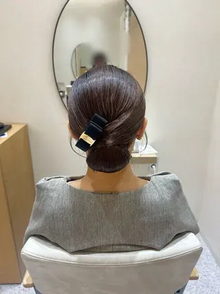 ヘアアレンジ Yamamoto 半個室美容室zinaのヘアスタイル