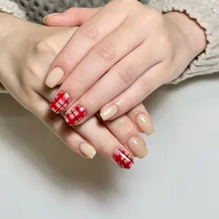 ネイル By moonネイル 🌷ワンホン/韓国風のネイルデザイン