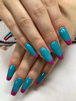 ネイル rukianail 新里のネイルデザイン