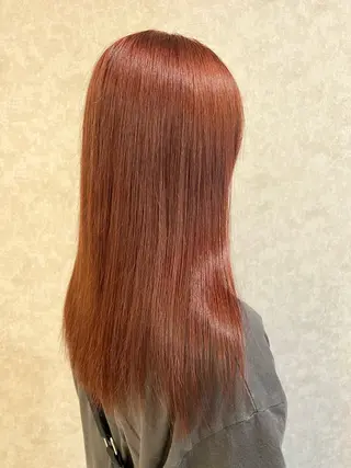 ロング カラー Rio/ヘアセット/ ハイトーンカラーのヘアスタイル