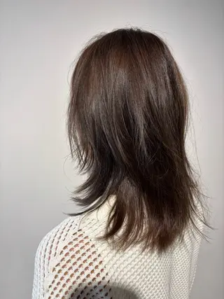 ロング 新横浜CLOVER 本店/田中唯のヘアスタイル