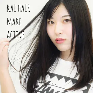 セミロング 坂東 秀幸のヘアスタイル