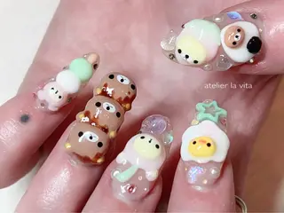 ネイル atelier la vita所属・lavita. mimuraのネイルデザイン