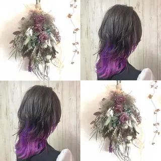 ミディアム カラー メンズ特化🔮 笠原慧のヘアスタイル