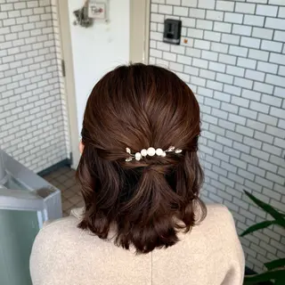 ショート ヘアアレンジ 褒められヘアメイク /‎ボブ女子🐶みおのその他イメージ