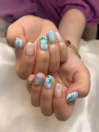 ネイル Ui_Amor (パラジェル)のネイルデザイン