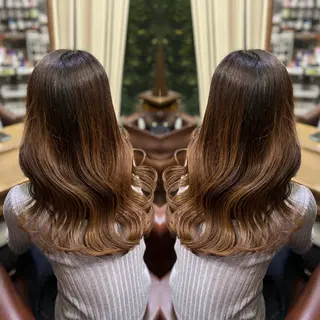 ヘアアレンジ ☻モエカ/ハイトーン アレンジ☻のヘアスタイル