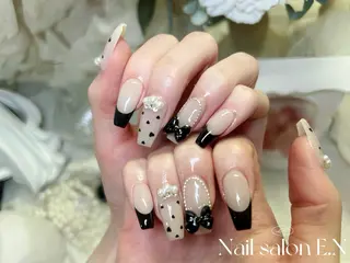 ネイル E.N🦋 長さ出し/持ち込みのネイルデザイン