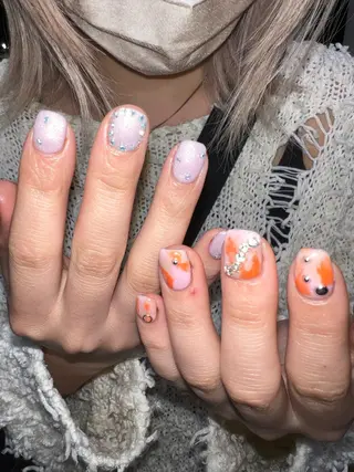 ネイル 個性派／中韓ネイル SAKURAのネイルデザイン