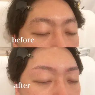 メンズ アイブロウ 八田 紗希の眉毛・アイブロウイメージ
