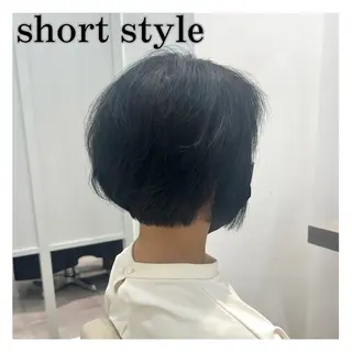 ショート 🌱ボブ／艶髪／ 縮毛矯正🌱茉奈のヘアスタイル