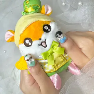 ネイル Nail Salon  Soleil所属・SOLEIL☀️｡ﾟ ワンホン/推し活のネイルデザイン