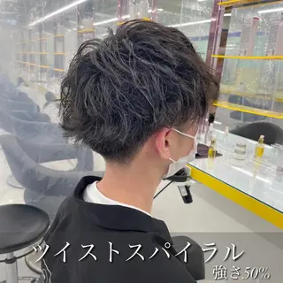 メンズ 横浜メンズパーマ🔥 大野賢人のヘアスタイル