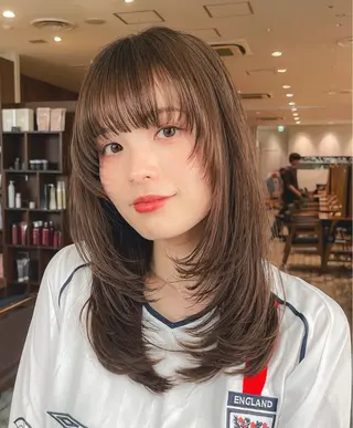 ミディアム 内山 湧勝/ メンズ/暖色カラーのヘアスタイル