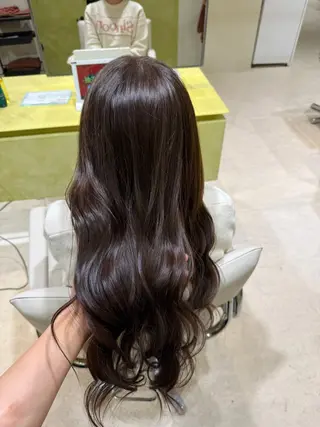 ロング カラー La fith rosa所属・miharu🐱 茨木/透明感カラーのヘアスタイル