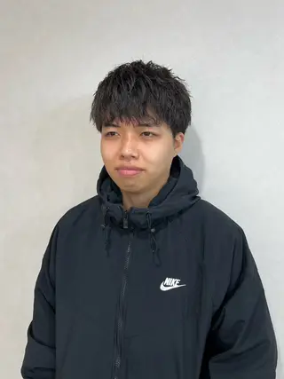 ショート メンズ Yui/メンズカラー /シャドウパーマのヘアスタイル