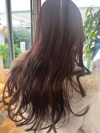 ロング ROSSO Hair＆SPA  香椎宮前店所属・SHIINA 香椎宮前店のヘアスタイル
