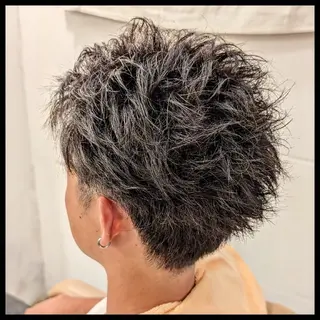 ショート VOICEbarber高野店所属・今井 杏星 【フェー ド/セット/パーマ】のヘアスタイル