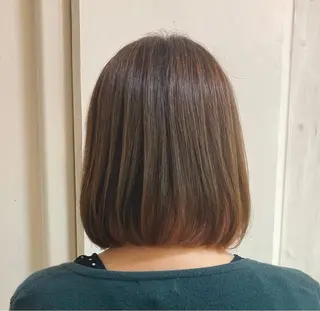 ミディアム GRANDEUR/似 合わせ/ケラスターゼのヘアスタイル