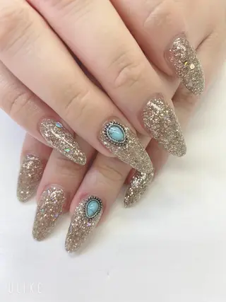 セミロング JNA認定講師🌸 RIEのネイルデザイン