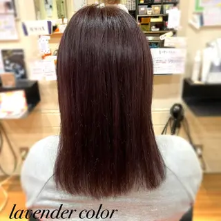 ミディアム カラー 森山 雄太のヘアスタイル