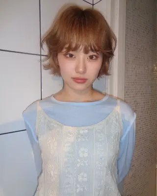 ショート カラー ヘアアレンジ カラー特化🎀/ 艶カラー🫧渋谷のヘアスタイル