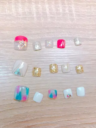 ネイル 'mm所属・'mm  (ミリ) ＭＡＮＡＭＩのネイルデザイン