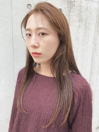 ロング 金田 夏野のヘアスタイル