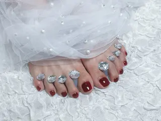 ネイル 【Eclat ｴｸﾗ】nail＆beauty所属・Eclat〔ｴｸﾗ〕 MOEKA𝜗𝜚*のネイルデザイン