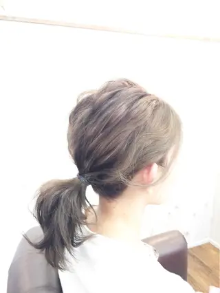 ショート ミディアム セミロング ロング カラー パーマ ヘアアレンジ キッズ ネイル まつエク 伴 貴吉のヘアスタイル