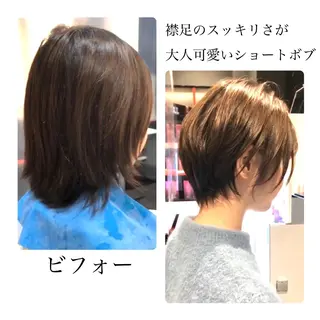 ショート カラー メンズヘア特化 崎田 成人のヘアスタイル