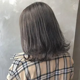 ミディアム カラー CLUTCH天王寺 西藤遥河のヘアスタイル