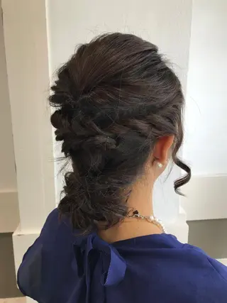 ヘアアレンジ GiseL天神カラー 髪質改善/ブリーチのヘアスタイル