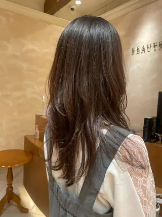 ロング ボブ ホノカのヘアスタイル