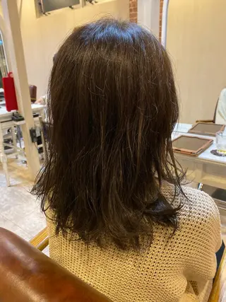 セミロング ⭐️ショート⭐️美髪 矯正⭐️水口陸のヘアスタイル