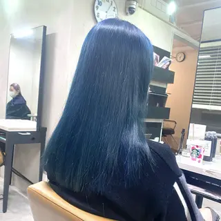 ロング カラー 大人垢抜け ダブルカラー【上野】のヘアスタイル