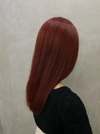 ロング カラー 佐伯 鼓乃美のヘアスタイル