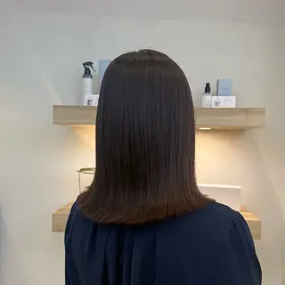 ミディアム 井木 絢香 ✂️ ミディアムカットのヘアスタイル