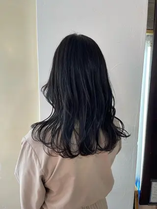 セミロング カラー 🦋透明感 艶カラー Rie🦋のヘアスタイル